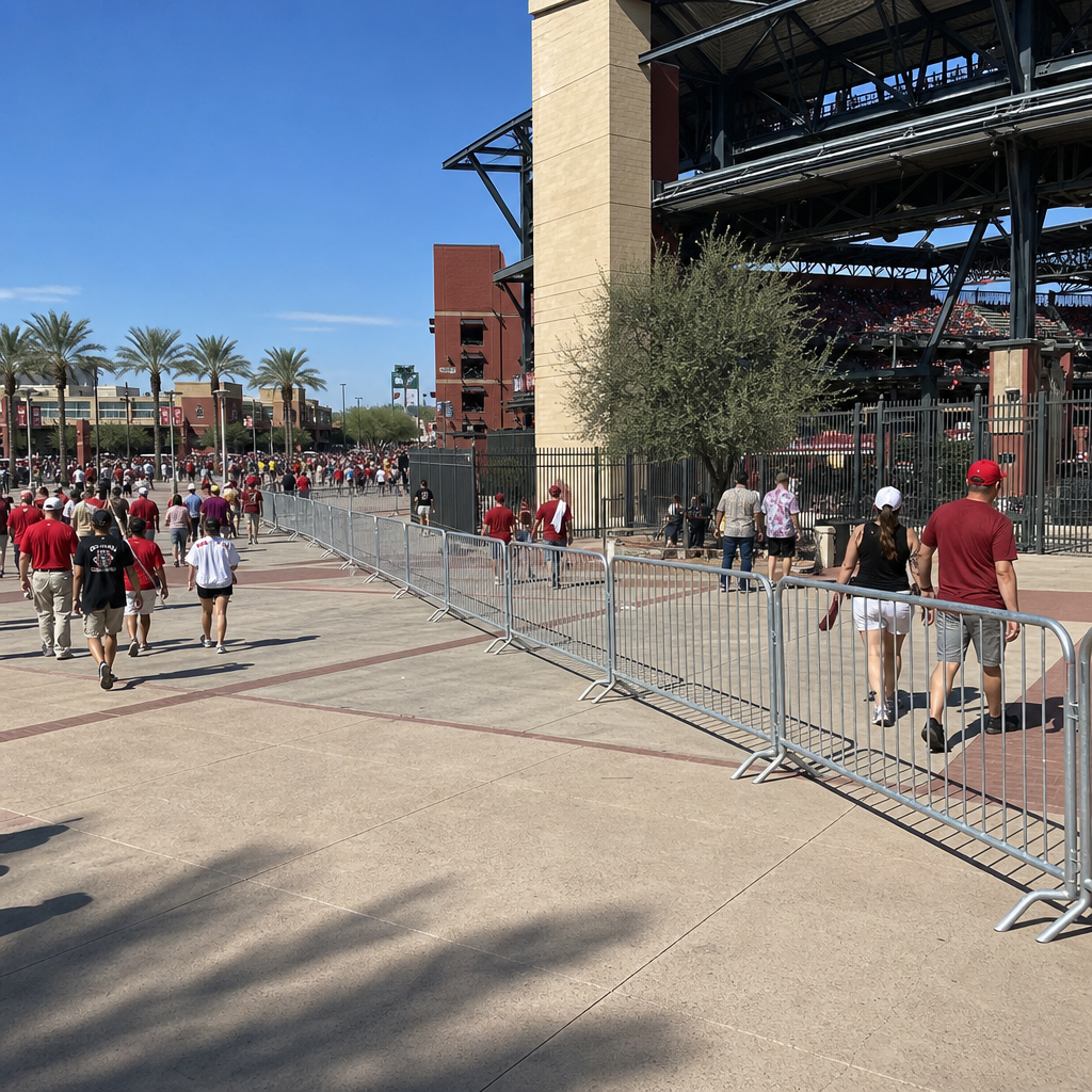 Event Fencing Rental in Mesa